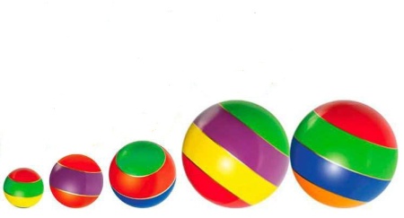 Купить Мячи резиновые (комплект из 5 мячей различного диаметра) в Мамадыше 
