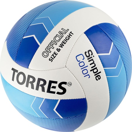Купить Мяч волейбольный Torres Simple Color любительский р.5 в Мамадыше 